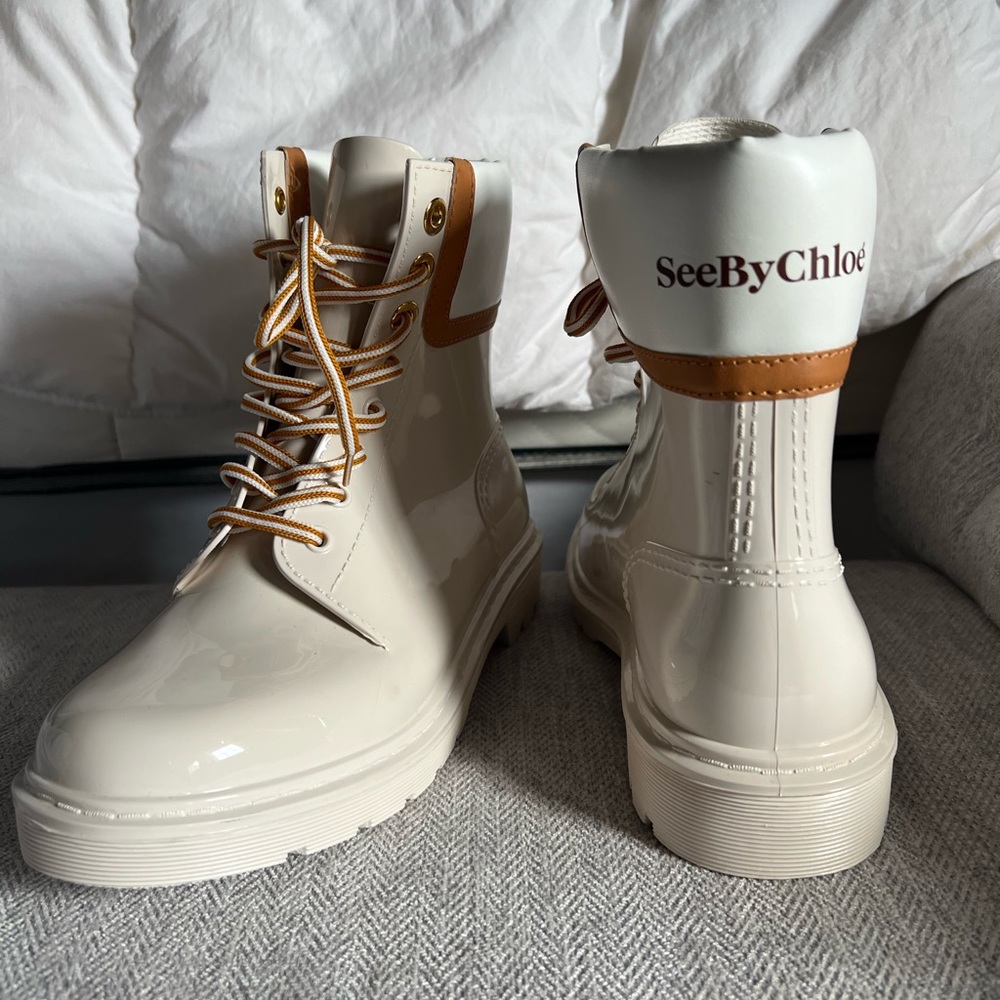 See By Chloe Florrie Lace Up Boot